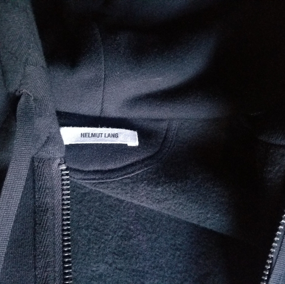 HELMUT LANG "Space Fleece" Hoodie Jacket SMALL - Picture 11 of 12